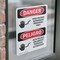 Signmission High Voltage Authorized Personnel Bilingual Danger Sign, Vinyl Decal, 10in W x 14in L, 2PK OS-2PACK-DS-D-1014-VS-1340 - alternate 4